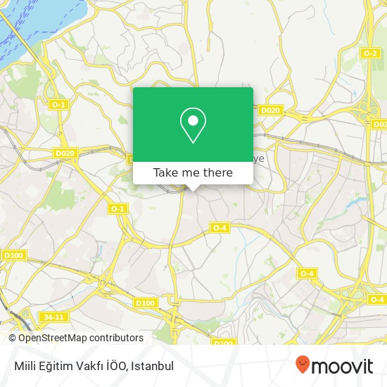 Miili Eğitim Vakfı İÖO map