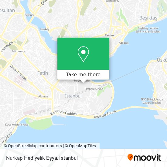 Nurkap Hediyelik Eşya map