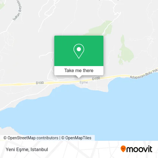 Yeni Eşme map