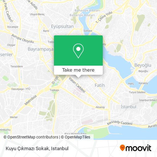 Kuyu Çıkmazı Sokak map