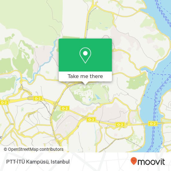PTT-İTÜ Kampüsü map