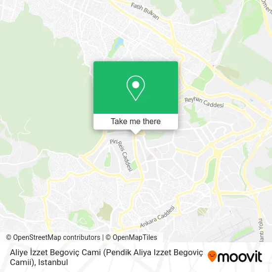 Aliye İzzet Begoviç Cami (Pendik Aliya Izzet Begoviç Camii) map