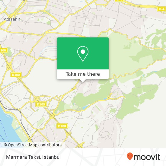 Marmara Taksi map