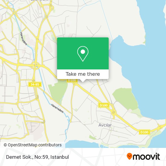 Demet Sok., No:59 map