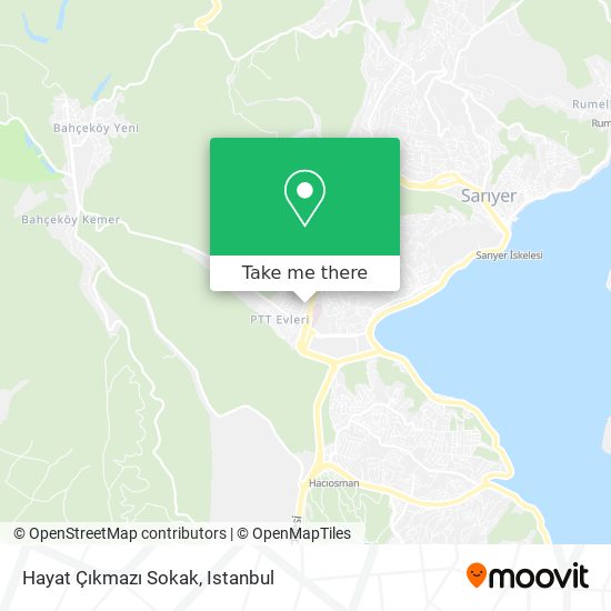 Hayat Çıkmazı Sokak map