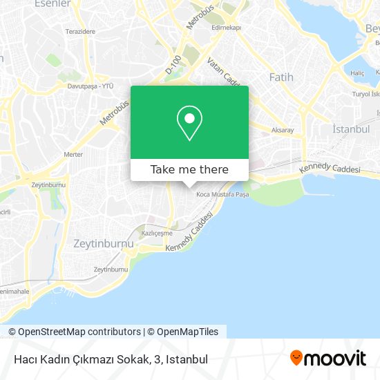 Hacı Kadın Çıkmazı Sokak, 3 map