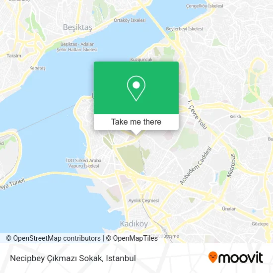 Necipbey Çıkmazı Sokak map