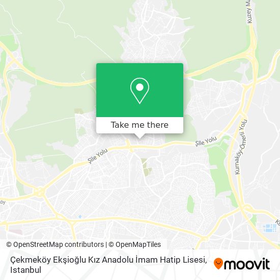 Çekmeköy Ekşioğlu Kız Anadolu İmam Hatip Lisesi map