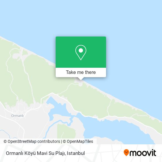 Ormanlı Köyü Mavi Su Plajı map
