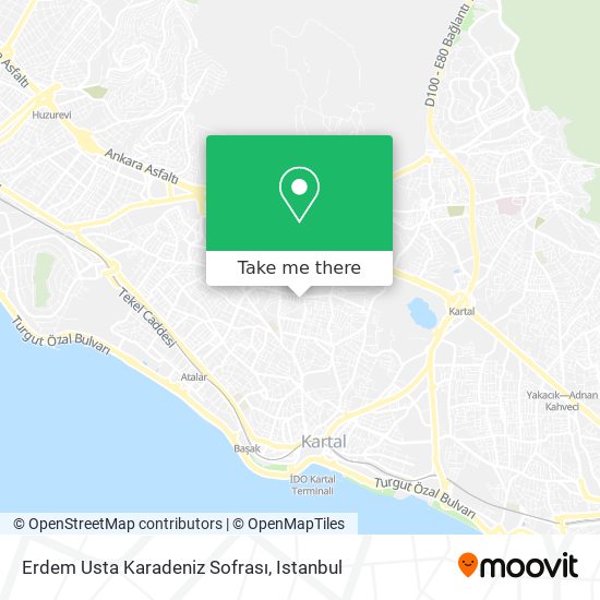 Erdem Usta Karadeniz Sofrası map