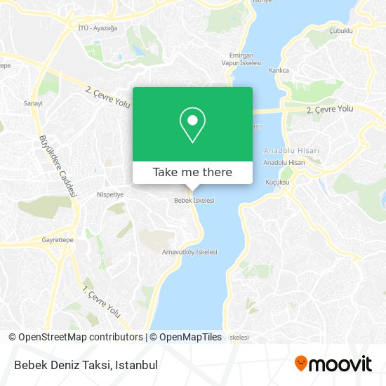 Bebek Deniz Taksi map