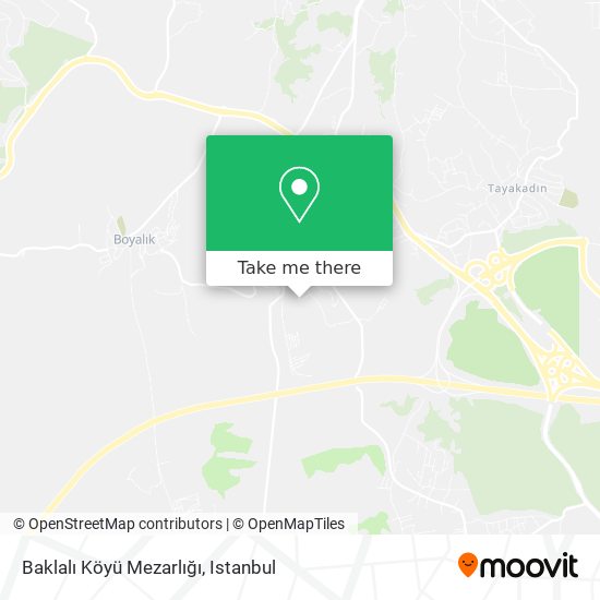 Baklalı Köyü Mezarlığı map
