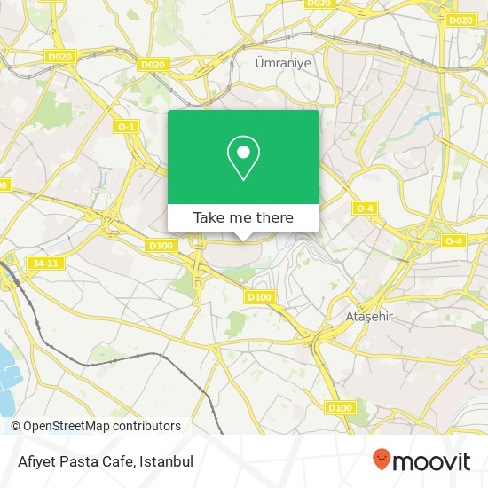 Afiyet Pasta Cafe map
