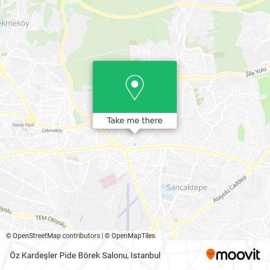 Öz Kardeşler Pide Börek Salonu map