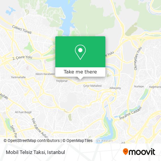 Mobil Telsiz Taksi map