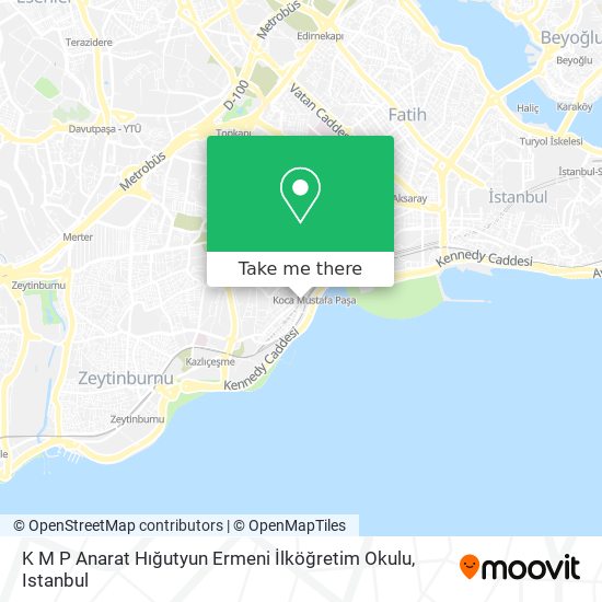 K M P Anarat Hığutyun Ermeni İlköğretim Okulu map