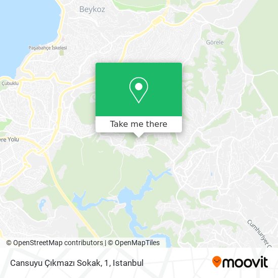 Cansuyu Çıkmazı Sokak, 1 map