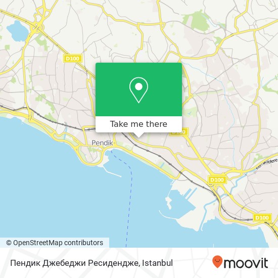 Пендик Джебеджи Ресидендже map