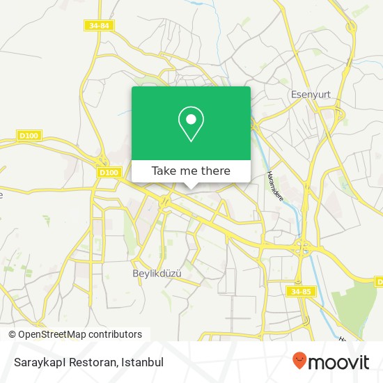 SaraykapI Restoran map