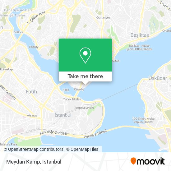 Meydan Kamp map