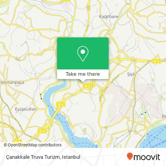 Çanakkale Truva Turizm map