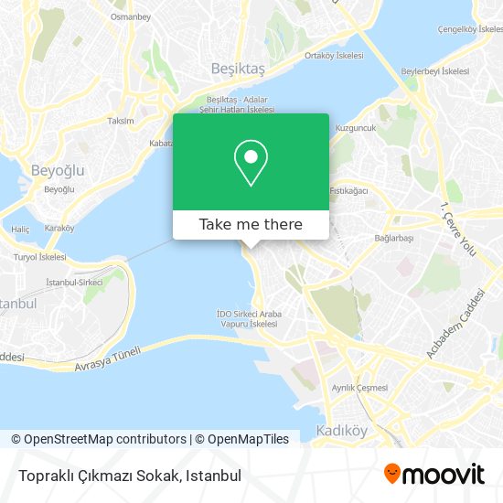 Topraklı Çıkmazı Sokak map