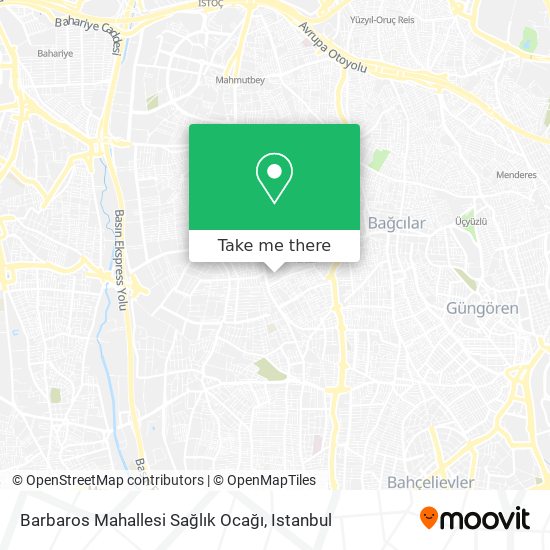 Barbaros Mahallesi Sağlık Ocağı map