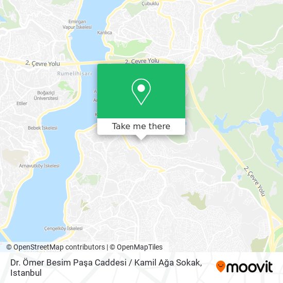 Dr. Ömer Besim Paşa Caddesi / Kamil Ağa Sokak map
