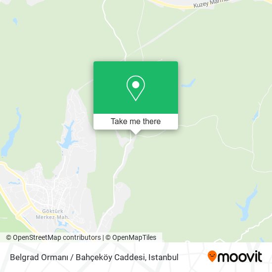 Belgrad Ormanı / Bahçeköy Caddesi map