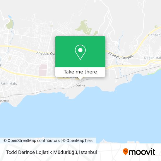 Tcdd Derince Lojistik Müdürlüğü map