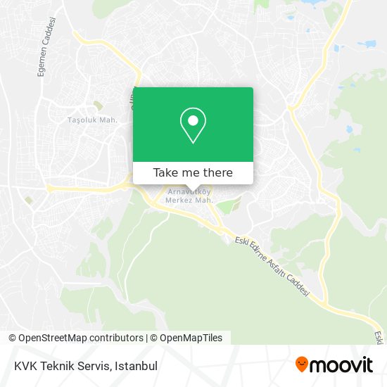 KVK Teknik Servis map