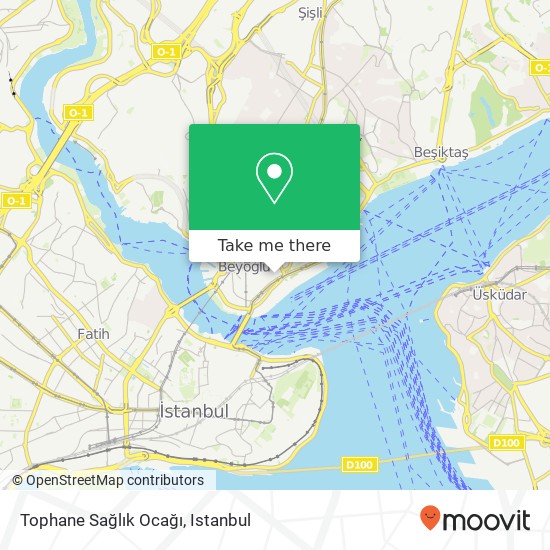 Tophane Sağlık Ocağı map