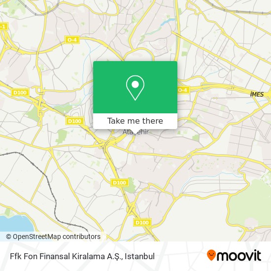 Ffk Fon Finansal Kiralama A.Ş. map