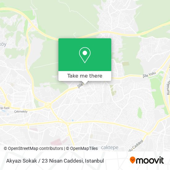 Akyazı Sokak / 23 Nisan Caddesi map