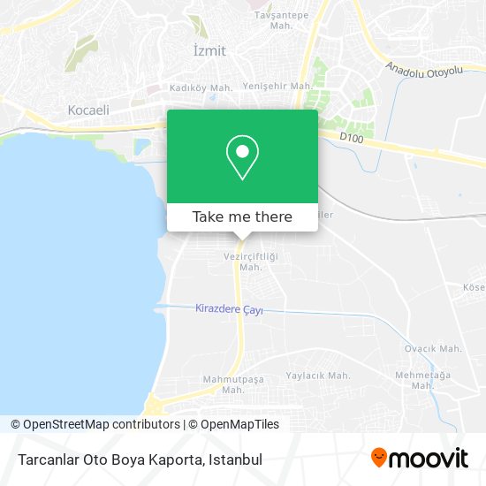Tarcanlar Oto Boya Kaporta map