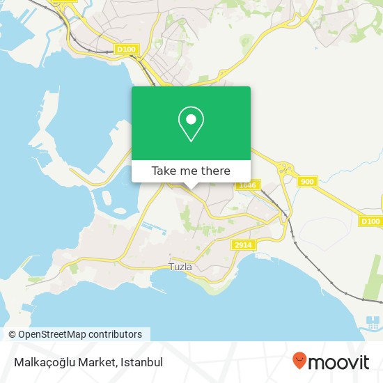 Malkaçoğlu Market map