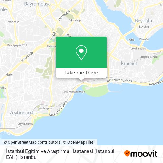 İstanbul Eğitim ve Araştırma Hastanesi (Istanbul EAH) map