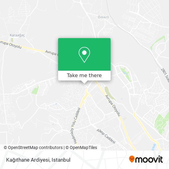how to get to kagithane ardiyesi in buyukcekmece by bus or cable car