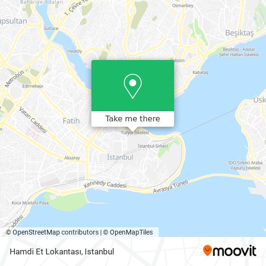 Hamdi Et Lokantası map