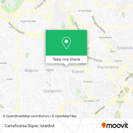 Carrefoursa Süper map