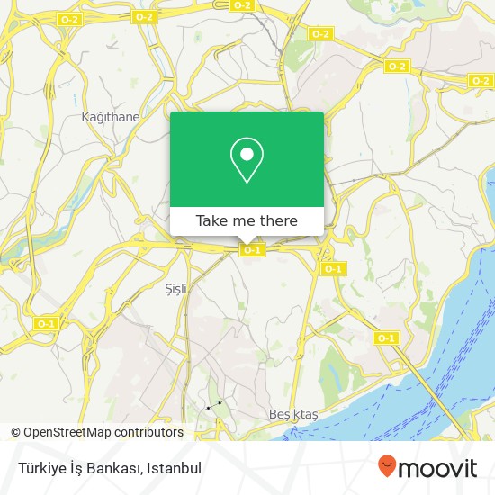 Türkiye İş Bankası map