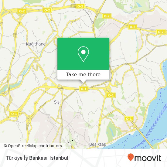 Türkiye İş Bankası map