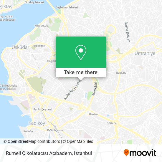 Rumeli Çikolatacısı Acıbadem map