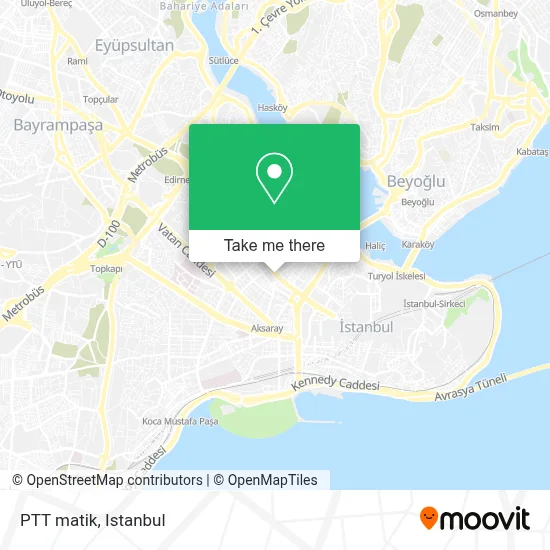 PTT matik map