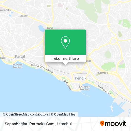 Sapanbağları Parmaklı Cami map
