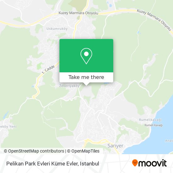 Pelikan Park Evleri Küme Evler map