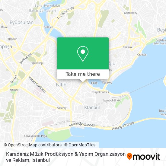 Karadeniz Müzik Prodüksiyon & Yapım Organizasyon ve Reklam map