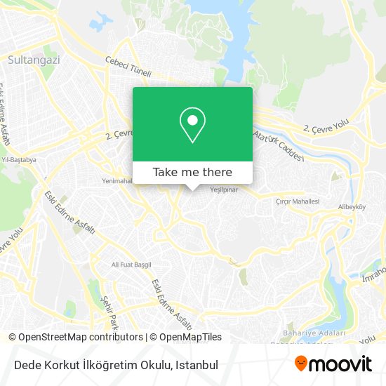 Dede Korkut İlköğretim Okulu map