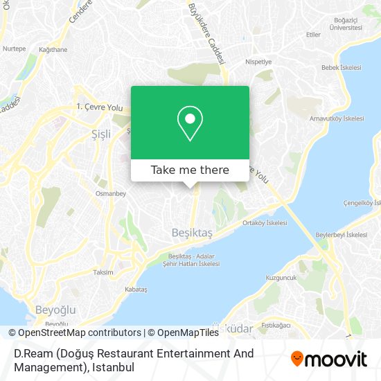 D.Ream (Doğuş Restaurant Entertainment And Management) map