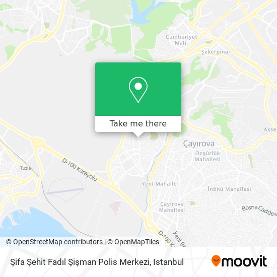 Şifa Şehit Fadıl Şişman Polis Merkezi map